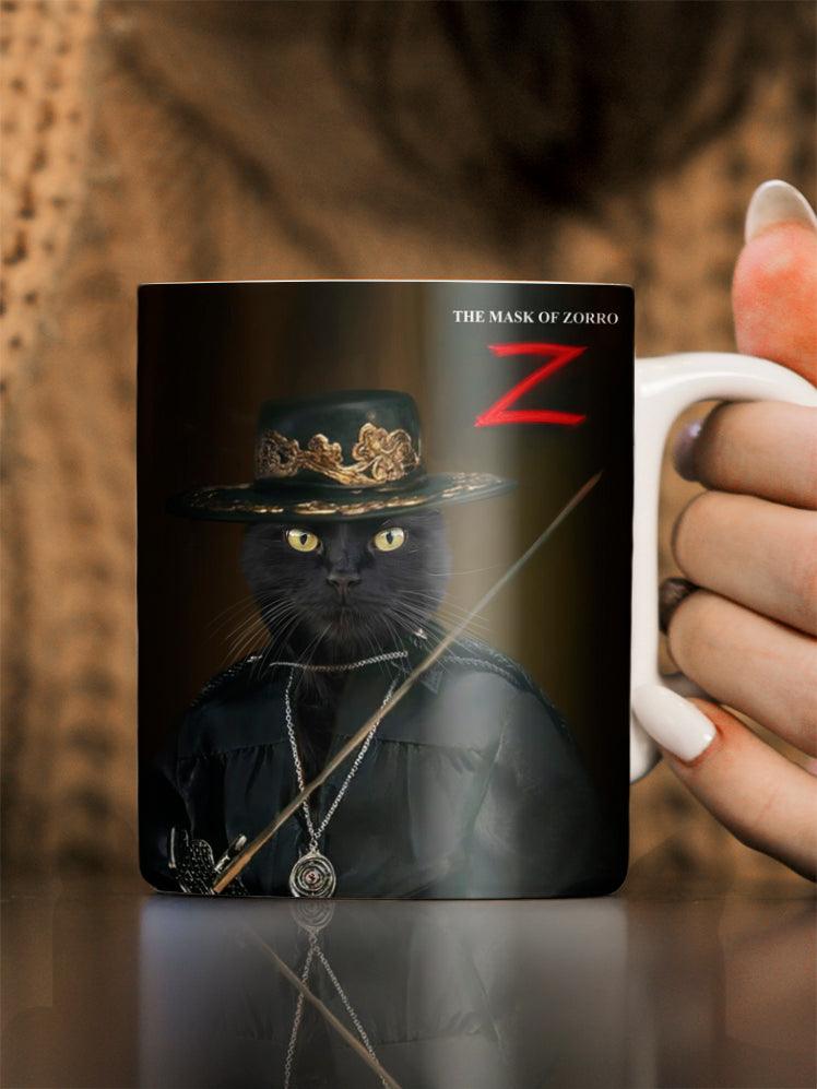 Zorro - Custom Pet Mug - NextGenPaws Pet Portraits