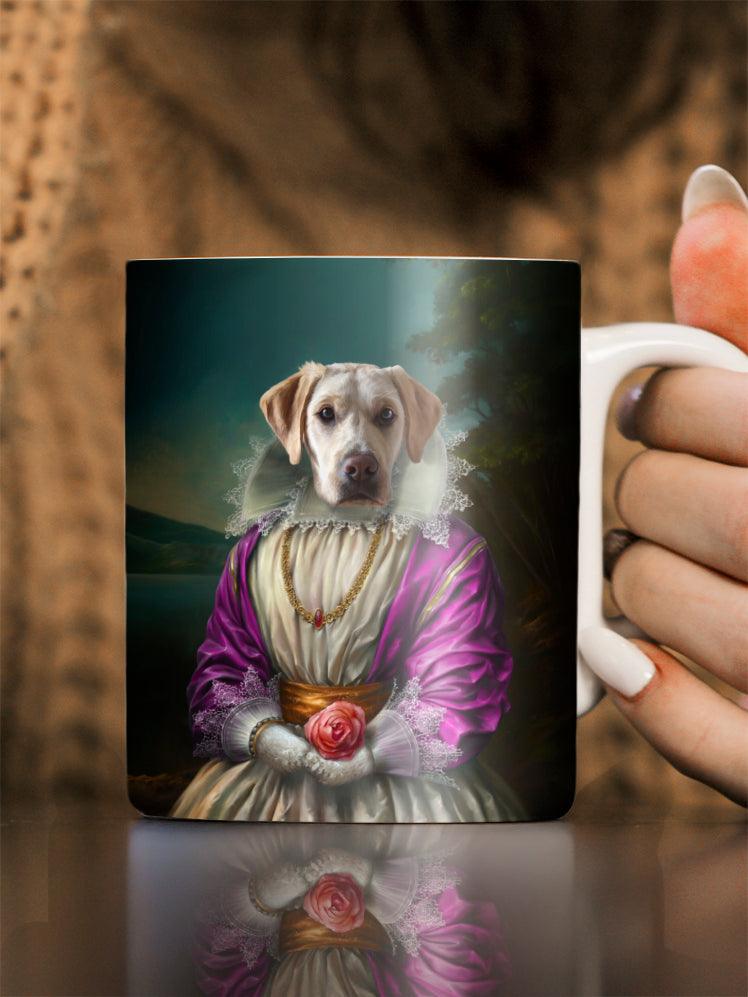 The Pink Princess - Custom Pet Mug - NextGenPaws Pet Portraits