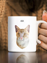 Load image into Gallery viewer, Minimalist Design - Custom Pet Mug - NextGenPaws Pet Portraits
