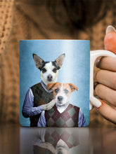 Load image into Gallery viewer, The Step Brothers - Custom Sibling Pet Mug - NextGenPaws Pet Portraits
