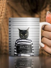 Load image into Gallery viewer, The Convict - Custom Pet Mug - NextGenPaws Pet Portraits
