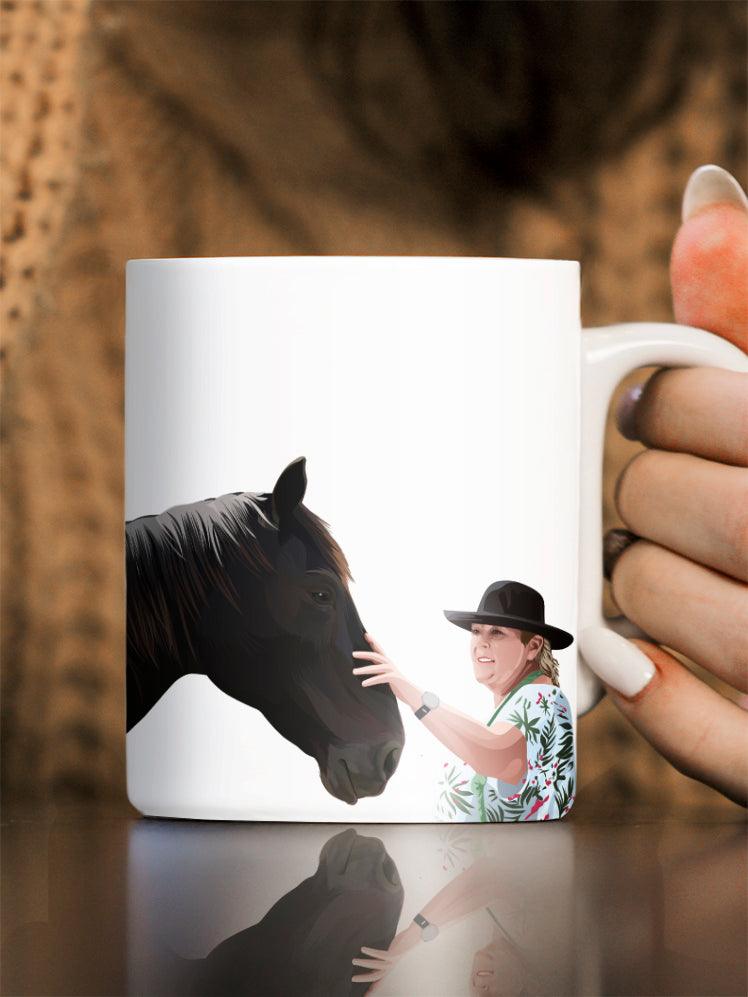 Human and Pet Design - Custom Pet Mug - NextGenPaws Pet Portraits