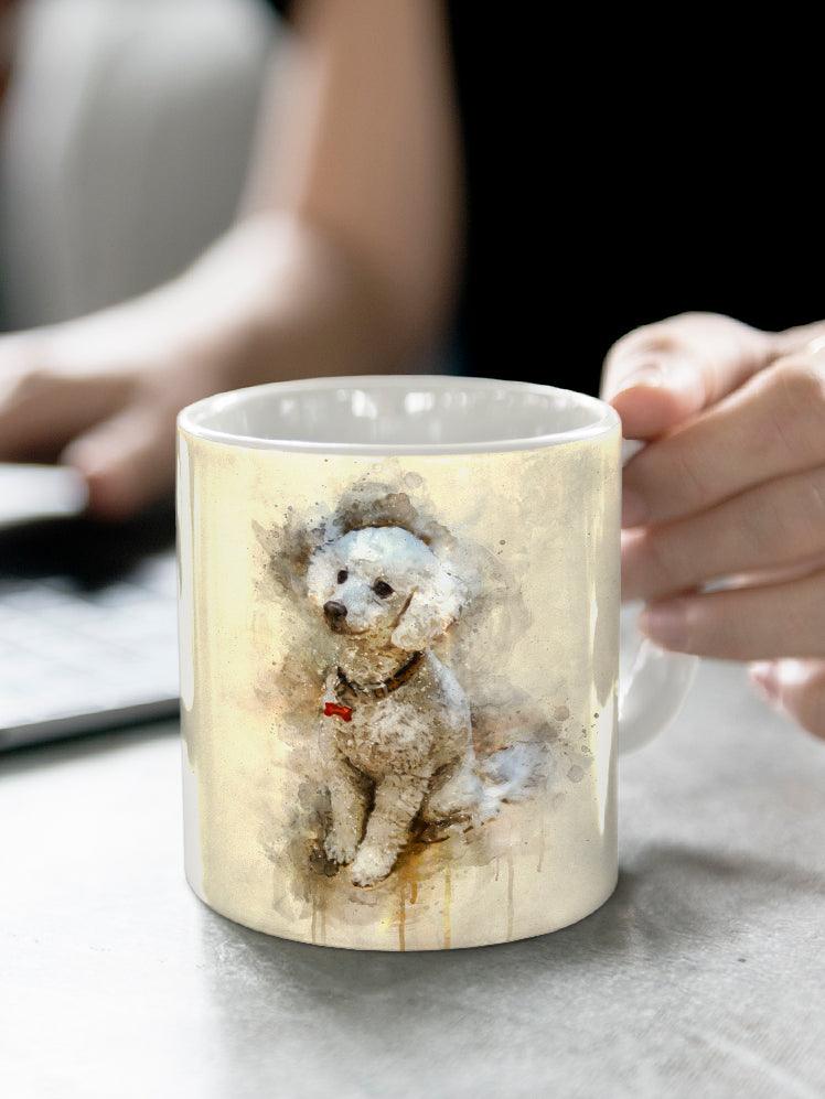 WaterColour - Custom Pet Mug - NextGenPaws Pet Portraits