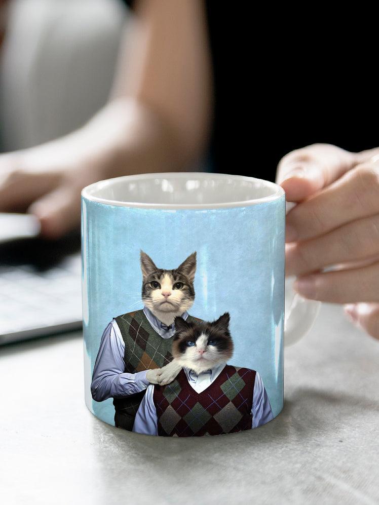 The Step Brothers - Custom Sibling Pet Mug - NextGenPaws Pet Portraits