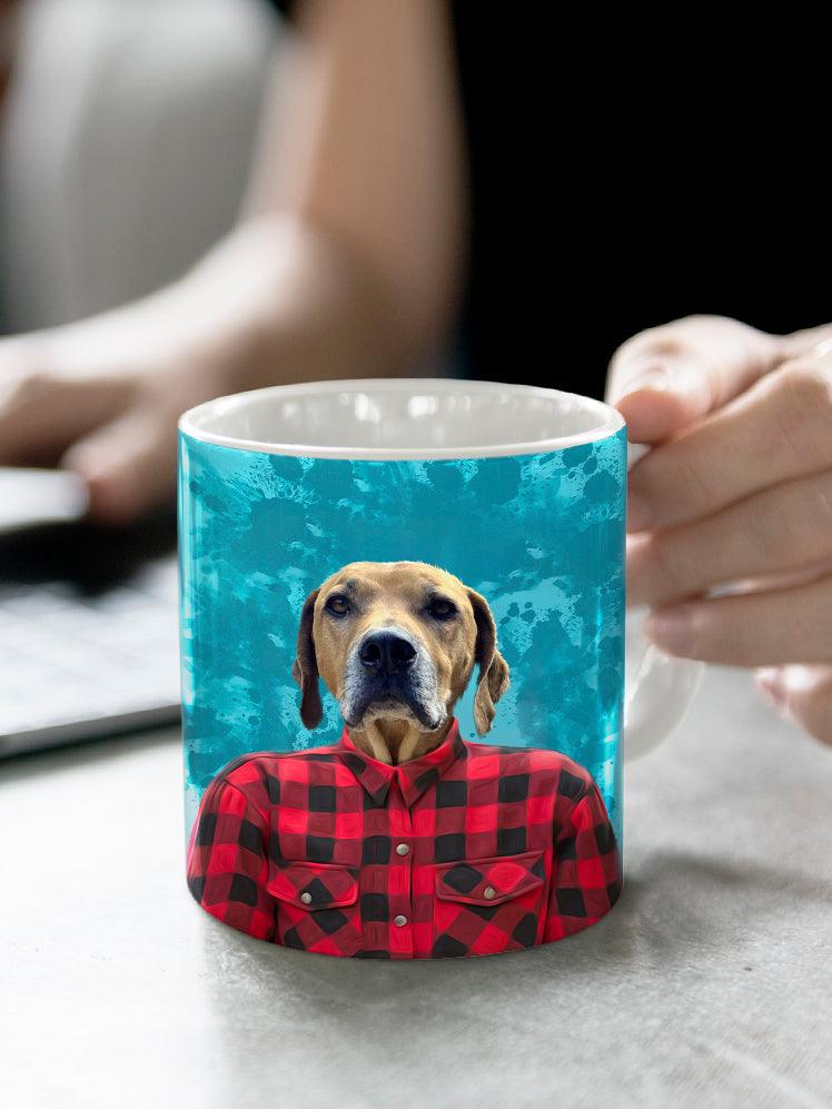 The Red Shirt - Custom Pet Mug - NextGenPaws Pet Portraits