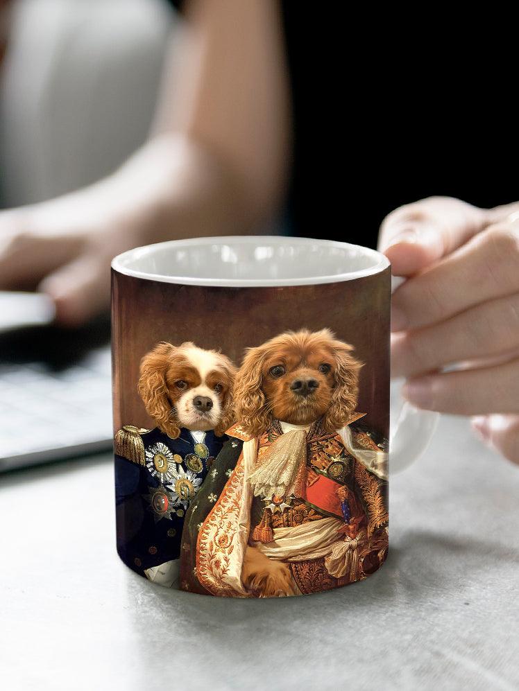 The Emperors - Custom Sibling Pet Mug - NextGenPaws Pet Portraits