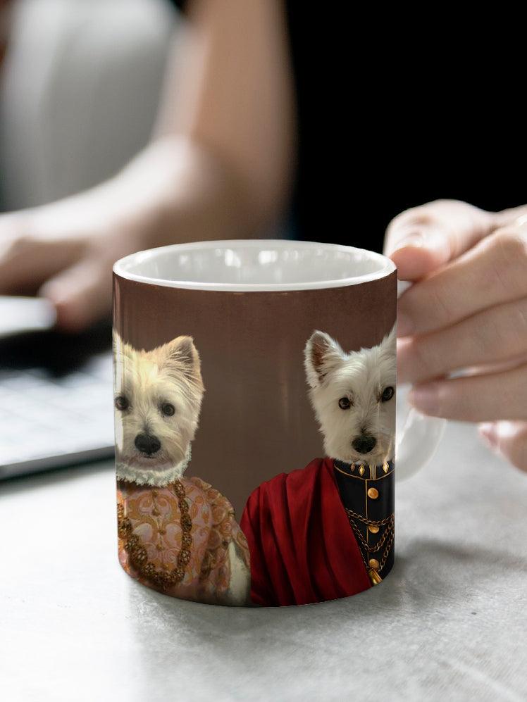 The Purple Couple - Custom Sibling Pet Mug - NextGenPaws Pet Portraits