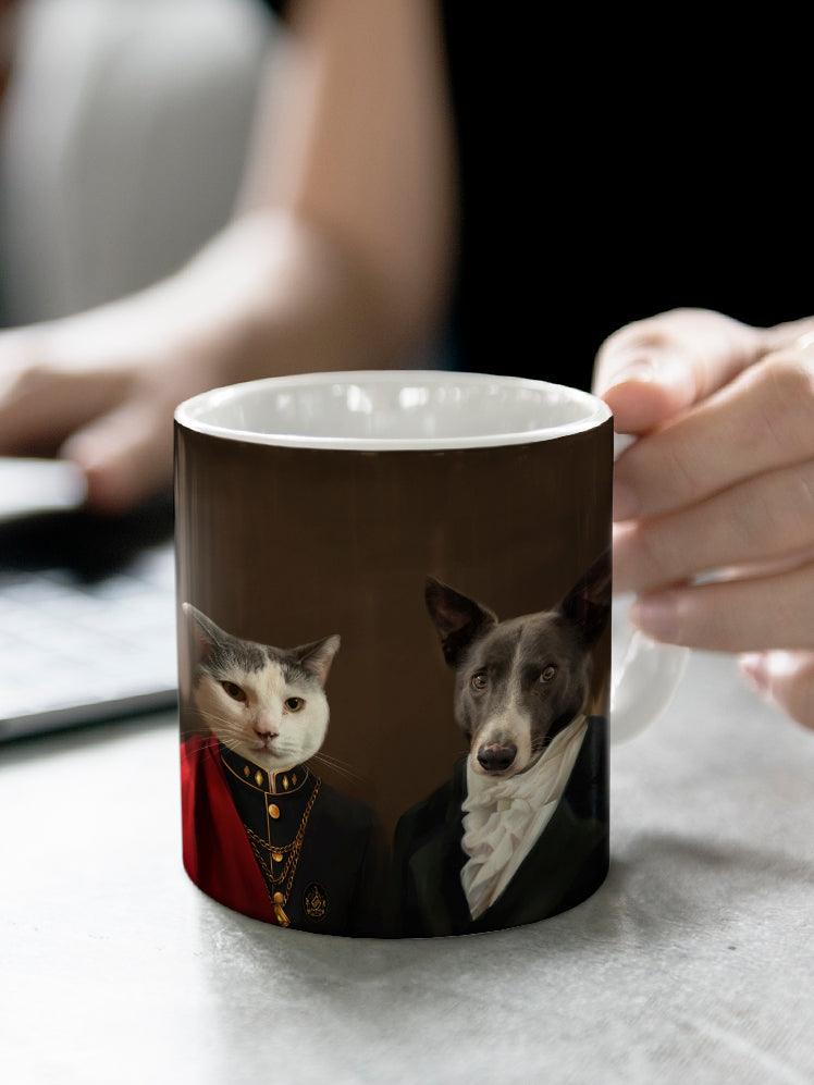 The Bourgeois Couple - Custom Sibling Pet Mug - NextGenPaws Pet Portraits