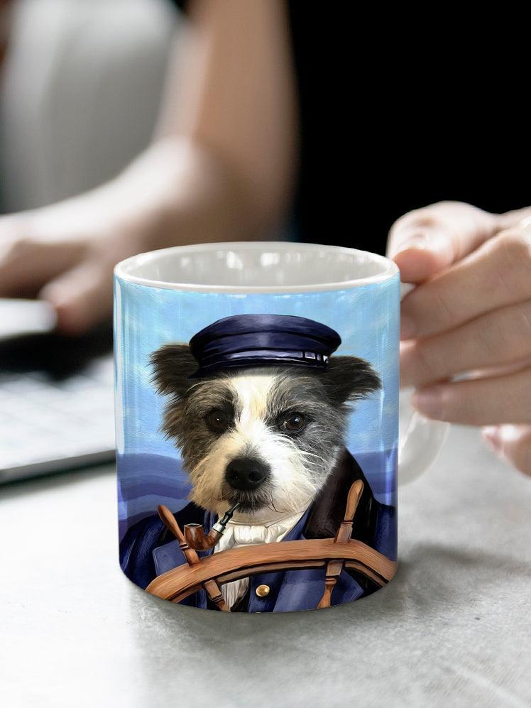 The Sailor - Custom Pet Mug - NextGenPaws Pet Portraits