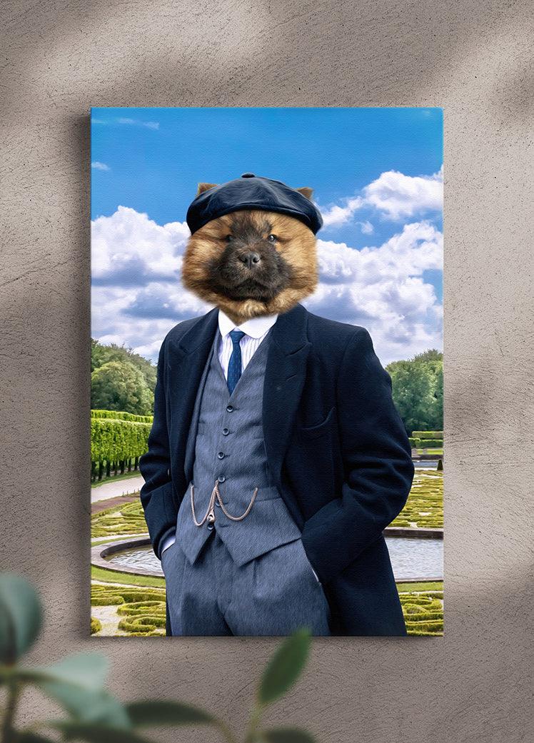 Pawky Blinder - Custom Pet Portrait - NextGenPaws Pet Portraits