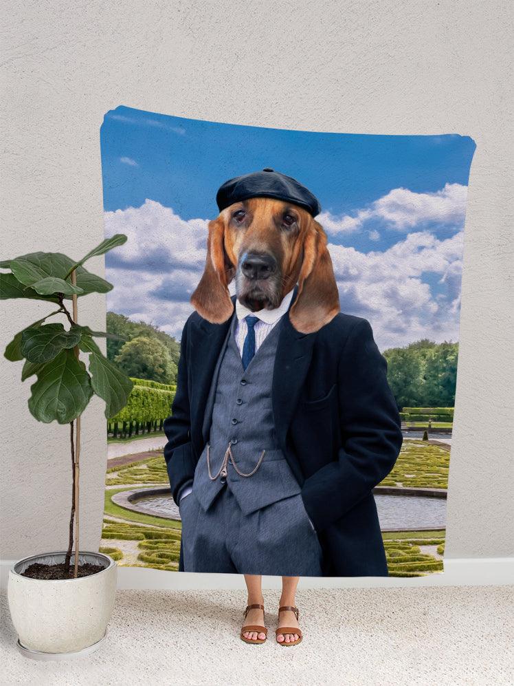Pawky Blinder - Custom Pet Blanket - NextGenPaws Pet Portraits