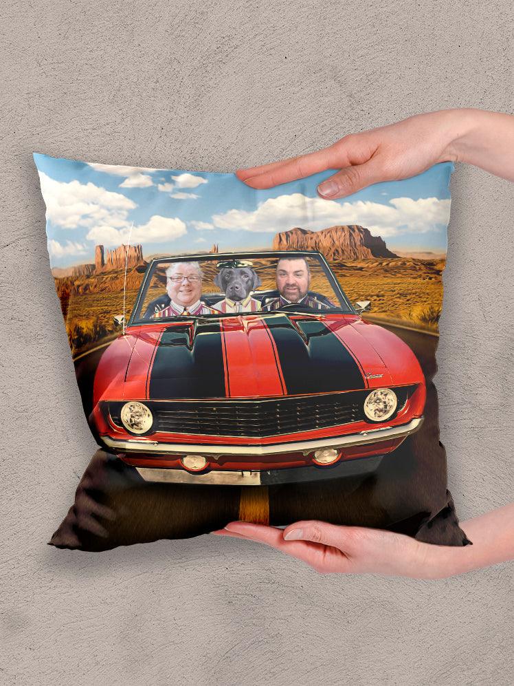 Pawmaro Sibling - Custom Pet Pillow - NextGenPaws Pet Portraits