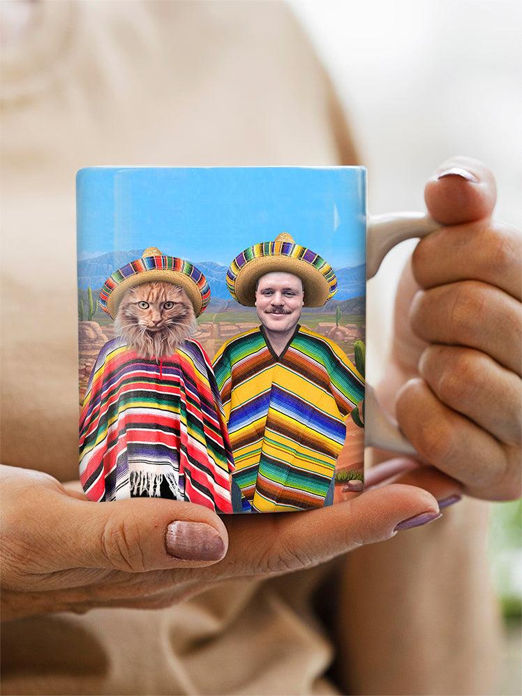 The Pawnchos - Custom Sibling Pet Mug - NextGenPaws Pet Portraits