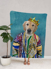 Load image into Gallery viewer, Pawtorious - Custom Pet Blanket - NextGenPaws Pet Portraits

