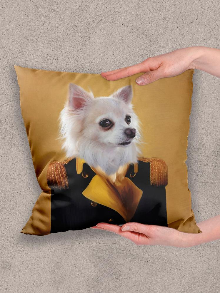 The Earl - Custom Pet Pillow - NextGenPaws Pet Portraits