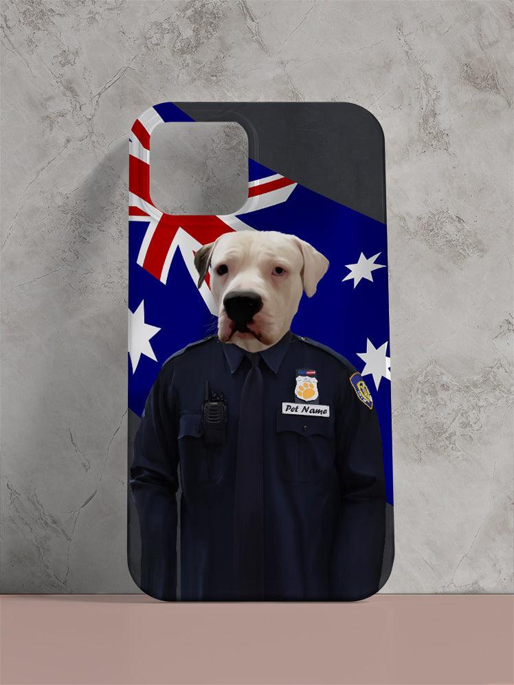 The Policeman - Custom Pet Phone Cases - NextGenPaws Pet Portraits