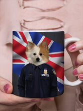 Load image into Gallery viewer, The Policeman - Custom Pet Mug - NextGenPaws Pet Portraits
