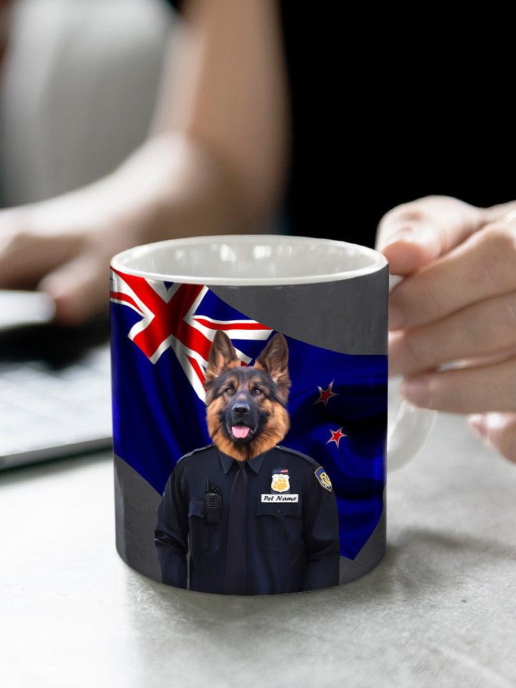 The Policeman - Custom Pet Mug - NextGenPaws Pet Portraits