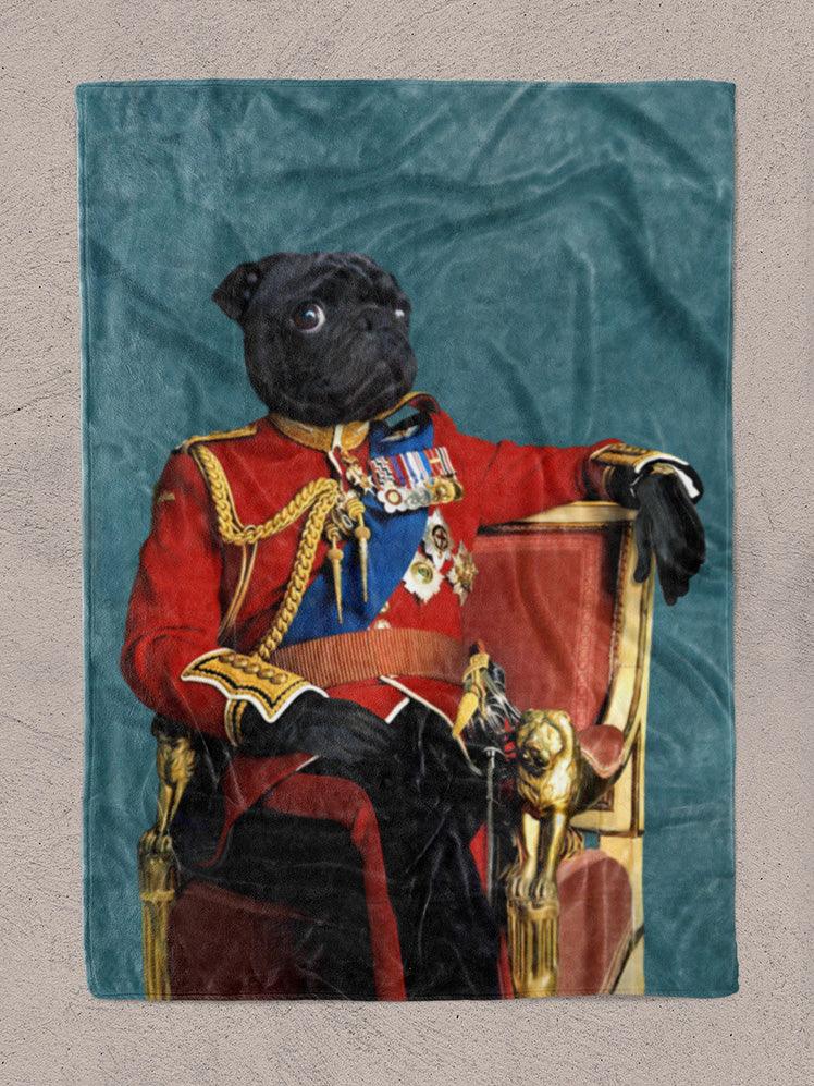 Prince Charles - Custom Pet Blanket - NextGenPaws Pet Portraits