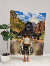 Load image into Gallery viewer, Royal Pawfield - Custom Pet Blanket - NextGenPaws Pet Portraits
