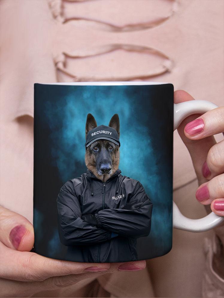 Security Paw - Custom Pet Mug - NextGenPaws Pet Portraits