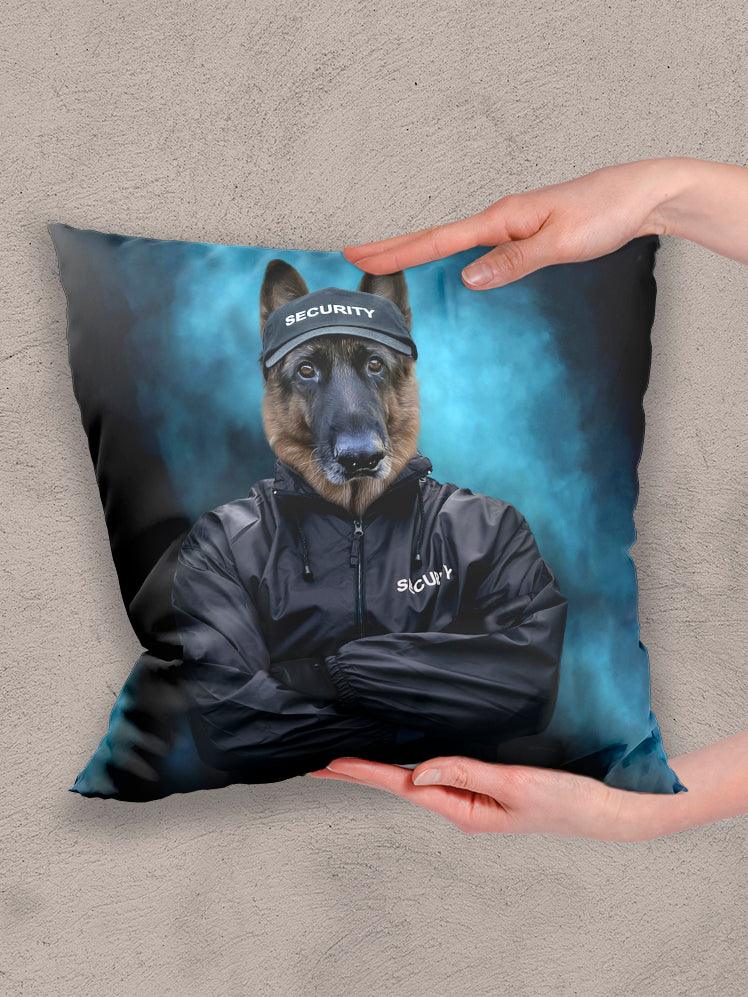Security Paw - Custom Pet Pillow - NextGenPaws Pet Portraits