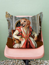 Load image into Gallery viewer, Medieval Princess - Custom Pet Pillow - NextGenPaws Pet Portraits
