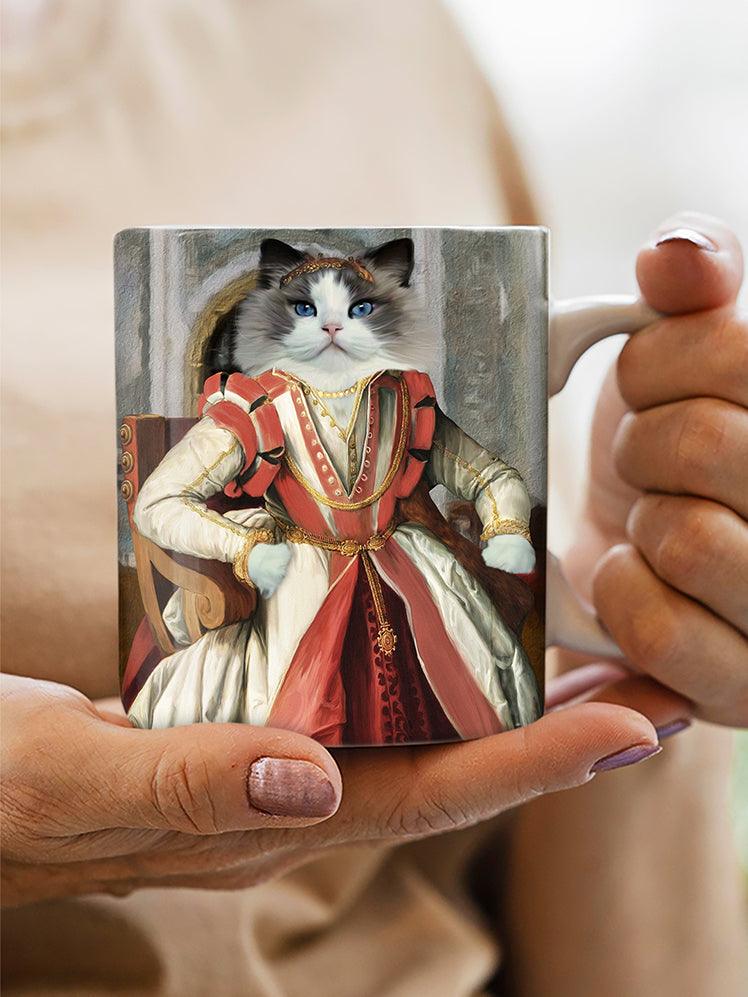 Medieval Princess - Custom Pet Mug - NextGenPaws Pet Portraits