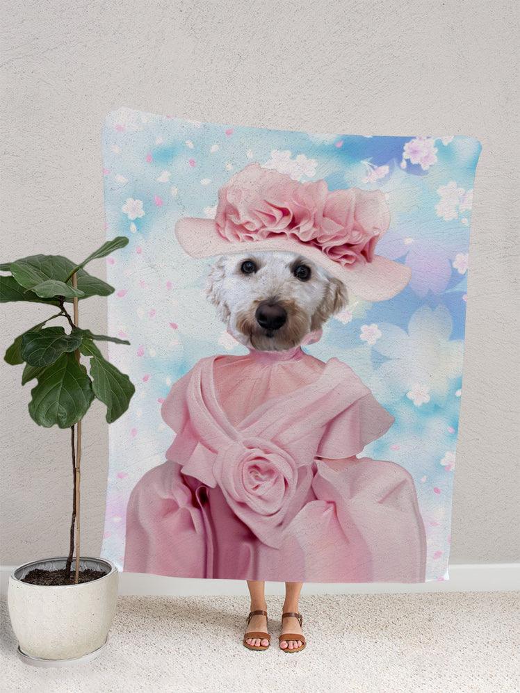 Southern Belle - Custom Pet Blanket - NextGenPaws Pet Portraits