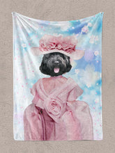 Load image into Gallery viewer, Southern Belle - Custom Pet Blanket - NextGenPaws Pet Portraits
