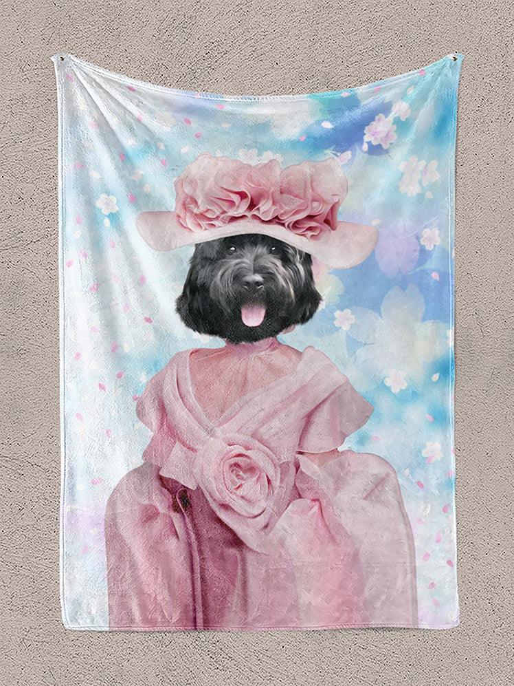 Southern Belle - Custom Pet Blanket - NextGenPaws Pet Portraits