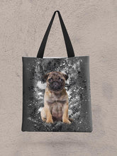 Load image into Gallery viewer, Splash Oil Painting - Custom Pet Tote Bag - NextGenPaws Pet Portraits
