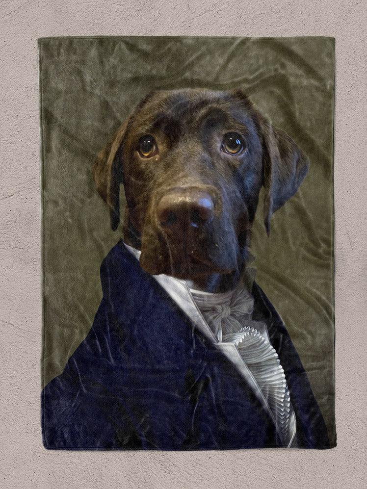The Ambassador - Custom Pet Blanket - NextGenPaws Pet Portraits