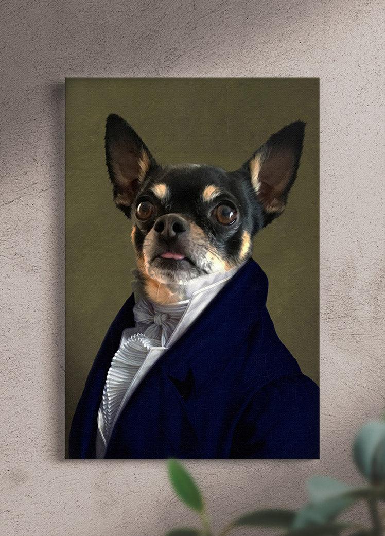 The Ambassador - Custom Pet Portrait - NextGenPaws Pet Portraits