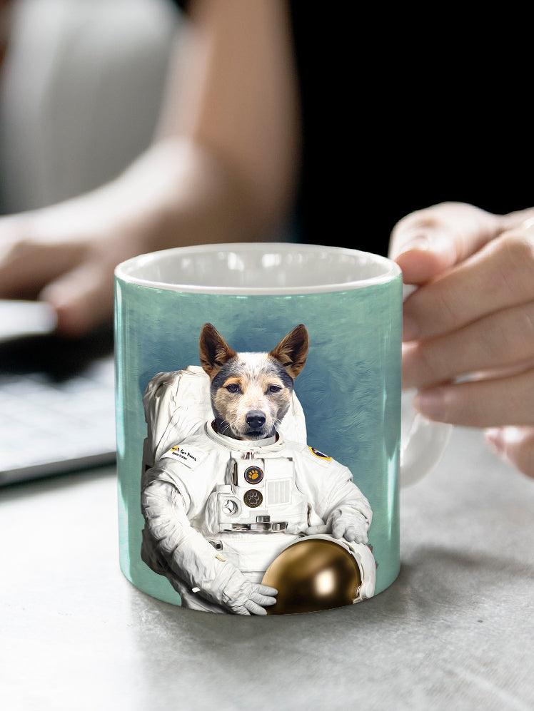 The Astronaut - Custom Pet Mug - NextGenPaws Pet Portraits