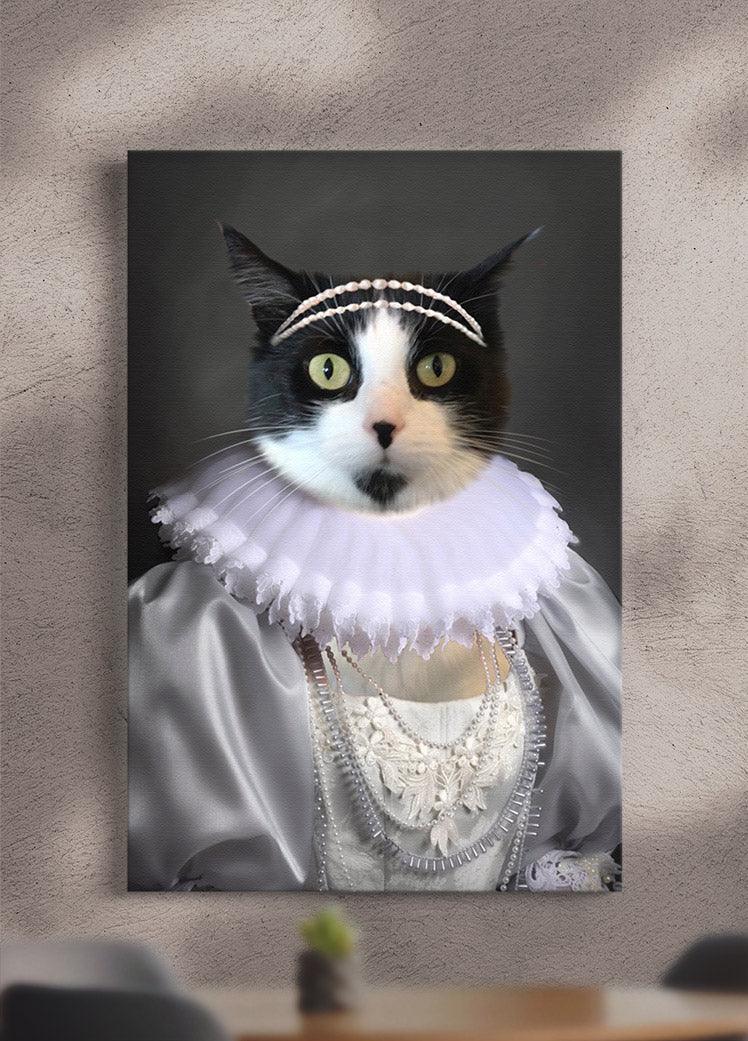 The Bride - Custom Pet Portrait - NextGenPaws Pet Portraits