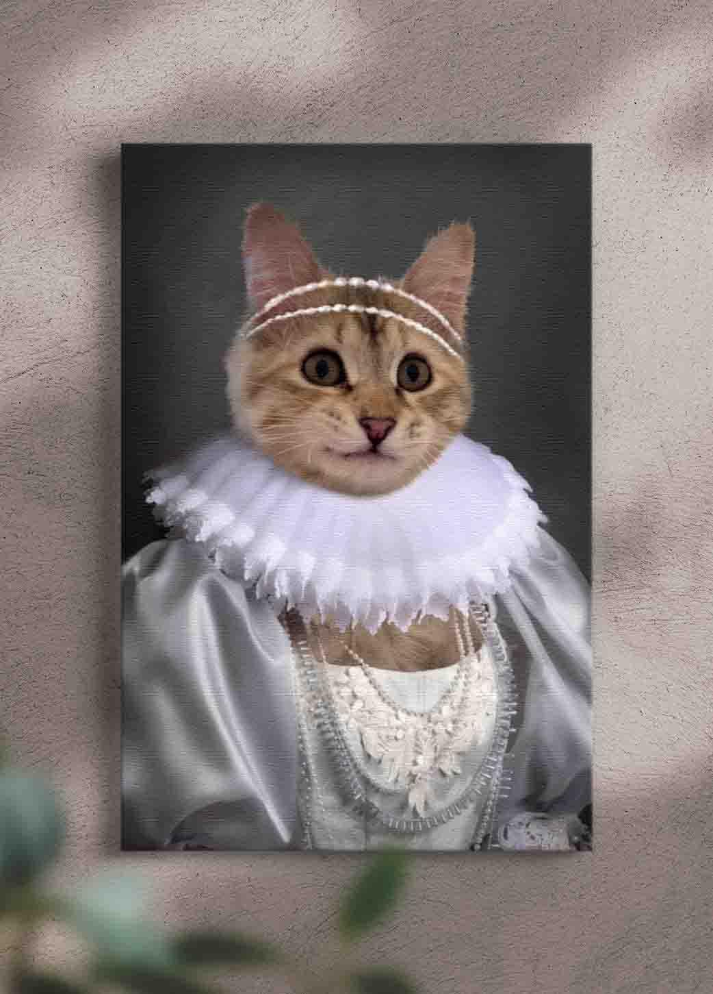 The Bride - Custom Pet Portrait - NextGenPaws Pet Portraits