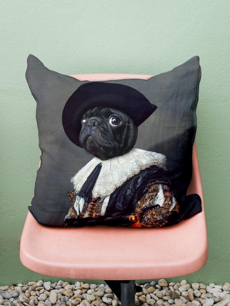The Cavalier - Custom Pet Pillow - NextGenPaws Pet Portraits