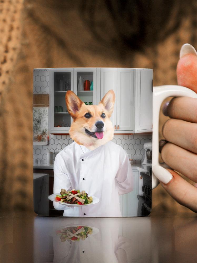 The Chef - Custom Pet Mug - NextGenPaws Pet Portraits
