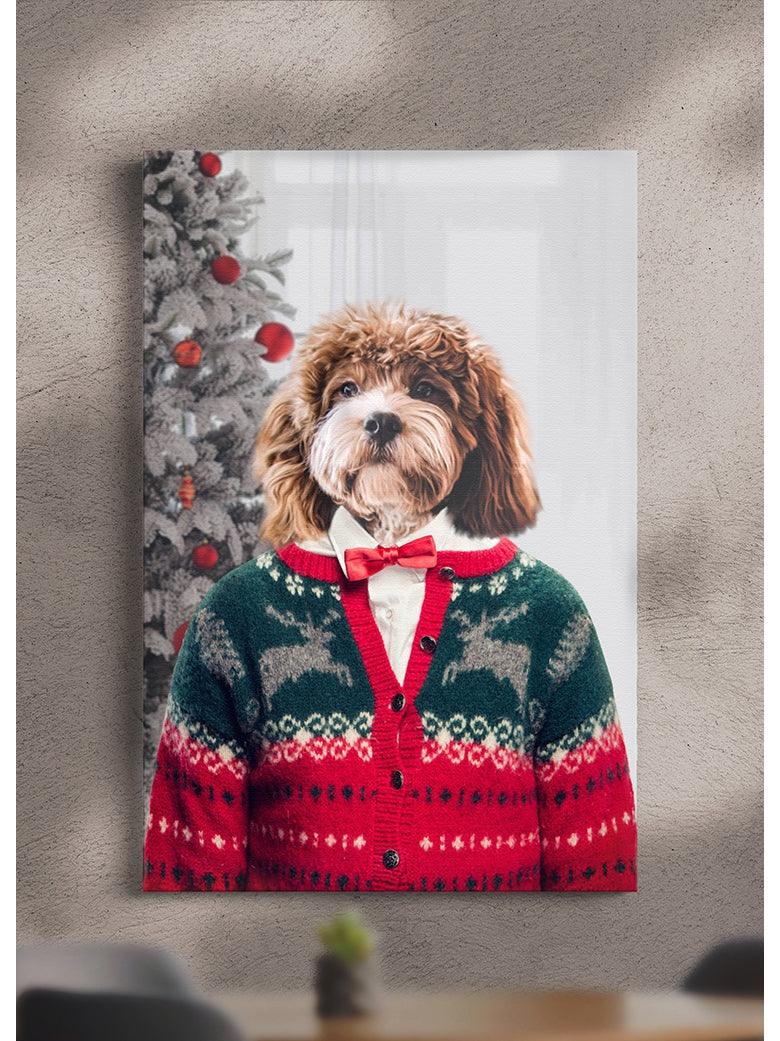 The Christmas Classic - Custom Christmas Pet Portrait - NextGenPaws Pet Portraits