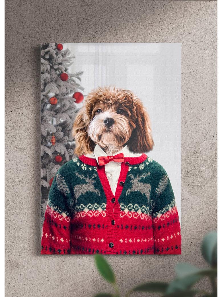 The Christmas Classic - Custom Christmas Pet Portrait - NextGenPaws Pet Portraits