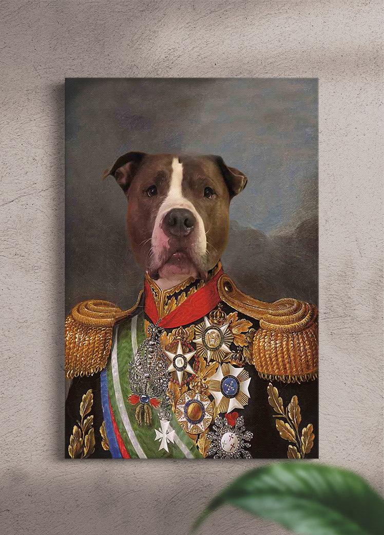 The Colonel - Custom Pet Portrait - NextGenPaws Pet Portraits