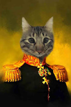 Load image into Gallery viewer, The Commander - Custom Pet Portrait - NextGenPaws Pet Portraits
