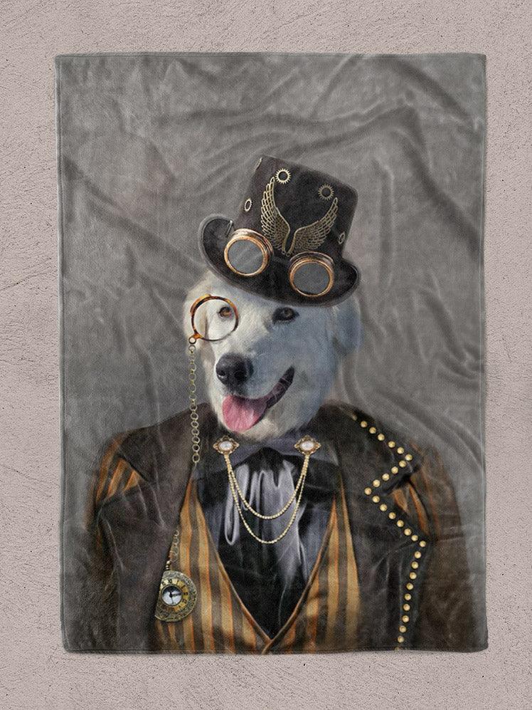 The Doc - Custom Pet Blanket - NextGenPaws Pet Portraits