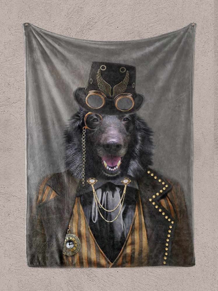The Doc - Custom Pet Blanket - NextGenPaws Pet Portraits