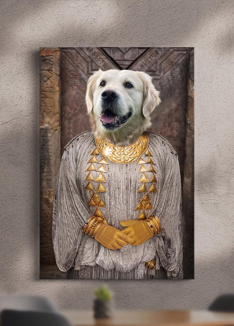 The Dwarf Princess - Custom Pet Portrait - NextGenPaws Pet Portraits