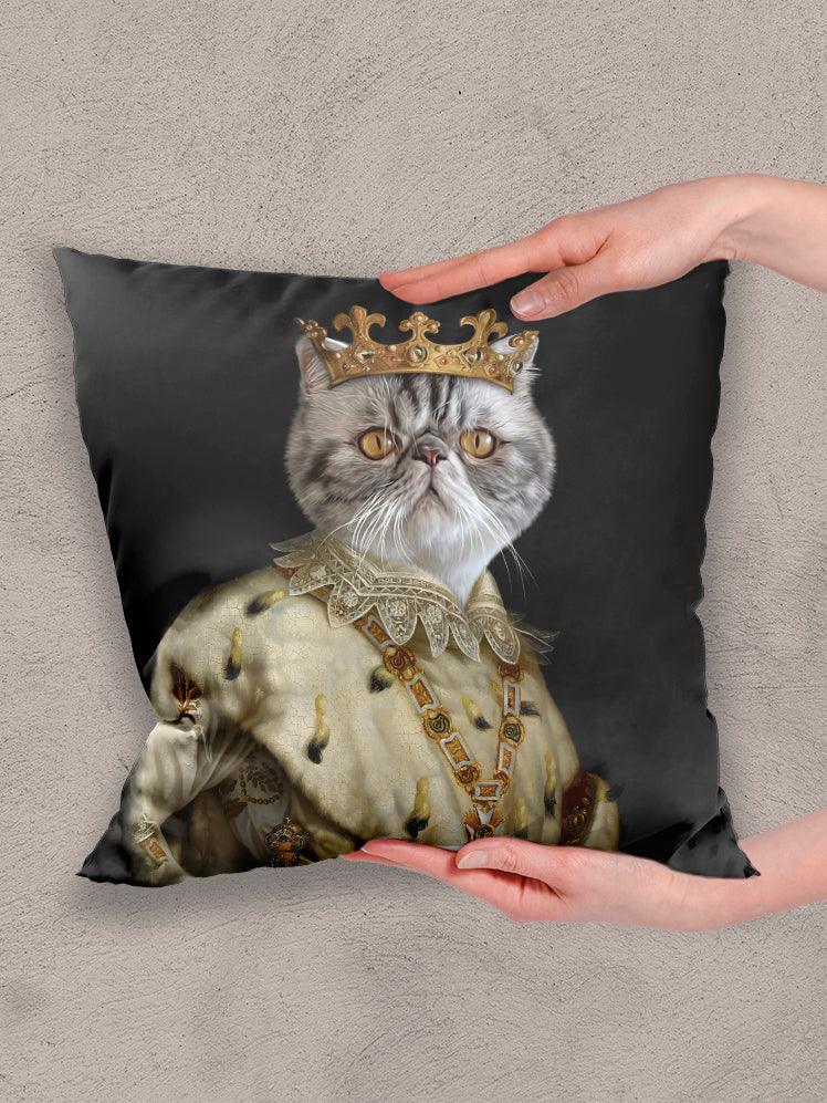 The Emperor - Custom Pet Pillow - NextGenPaws Pet Portraits
