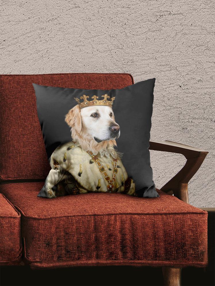 The Emperor - Custom Pet Pillow - NextGenPaws Pet Portraits