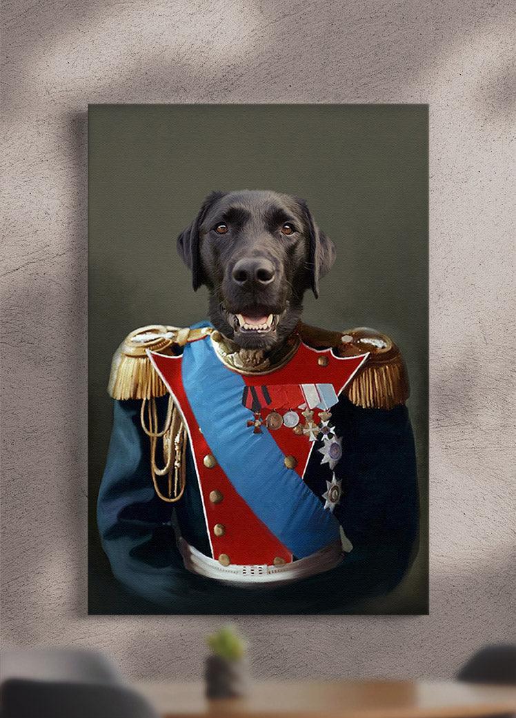 The General - Custom Pet Portraits - NextGenPaws Pet Portraits
