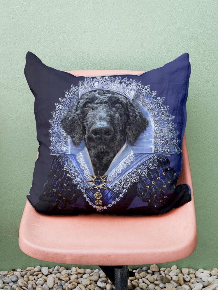 The Ice Queen - Custom Pet Pillow - NextGenPaws Pet Portraits